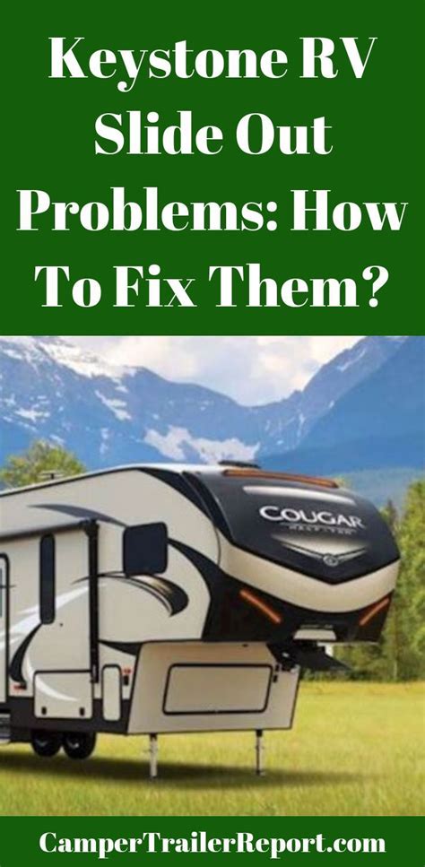 Foreign objects. . Keystone rv slide out problems